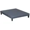 OLYMPE LITERIE - Sommier TAPISSIER KIT - Gris ciment - 180x200