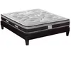 HYPSOM Ensemble Divin 180x200 cm Matelas Ressorts ensachés + Sommier Bois
