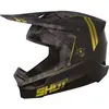 HYPSOM Shot Furious Army Motorcross helm, zwart-goud, afmeting XL voor man