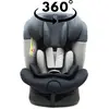 BB-BOOM ZELI Siège-auto évolutif i-Size 360° enfants de 40 à 150 cm 0-36 kg Isofix Top Tether Gris sans canopy