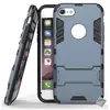 htdmobiles Coque rigide anti choc pour Apple iPhone 7 + film ecran - BLEU FONCE