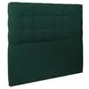 Tête de lit - Design - Velours Vert - 140 cm - Bois massif - Contemporain