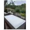 BACHES-PISCINES.COM Bâche Hivernage Filet Blanc 350 g/m² Traitée Anti-UV 7,60 x 4,60 m pour Piscine Max. 7 x 4 m - Fabrication Française Direct Usine