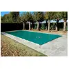 BACHES-PISCINES.COM Bâche Hivernage 550 g/m² Verte 7,60 x 4,10 m pour Piscine Maximum 7 x 3,50 m avec Grille d'Evacuation - Direct Usine France