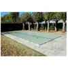 BACHES-PISCINES.COM Bâche Hivernage 550 g/m² Amande 6,60 x 3,60 m pour Piscine Maximum 6 x 3 m avec Grille d'Evacuation - Direct Usine France