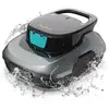 Robot Piscine sans Fil - Aspirateur Piscine 90 Minutes de Nettoyage av...