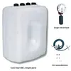 Kit Cuve fioul 500 L simple paroi + Kit aspiration Roth + Jauge