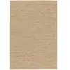 sweeek - Licht jute-effect tapijt voor binnen en buiten