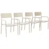 Fauteuils de jardin - SWEEEK - SAVANNAH - Aluminium - Textilene - Empi...