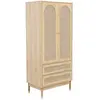 Dressing penderie - SWEEEK - JUDITH - 2 portes - 2 tiroirs - Finition ...