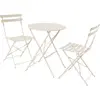 sweeek - Emilia ronde inklapbare bistro tuinset, tafel 60cm diameter m...