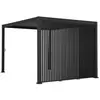 SWEEEK Pergola bioclimatique - Triomphe - 3x4m - Aluminium - Lames ori...