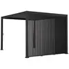 SWEEEK Pergola bioclimatique - Triomphe - 3x4m - Aluminium - Lames ori...