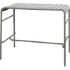 sweeek - 4-persoons metalen tuintafel, amelia 120 x 70cm x 95cm