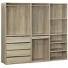 Kit dressing modulable - SWEEEK - 3 éléments - Coloris naturel - 200 x...