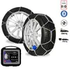 Chaînes neige renforcées 9mm 225/70R15, spécial voitures électriques Polaire 0120-PMAA-4