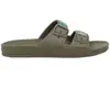 Claquettes femme Cacatoès Jericoacoara - dark kaki