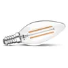 Ampoule led E14 2W Filament Flamme Miidex Lighting blanc-chaud-2700k - non-dimmable