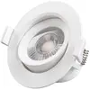 Spot LED Orientable 5W 3000 K - VISION-EL - Blanc - LED - Intérieur - Contemporain - Design