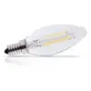 VISION-EL Ampoule led E14 4,5W Filament Flamme Dimmable Miidex Lighting® blanc-chaud-2700k - dimmable