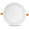 Plafonnier LED - VISION-EL - Ø225 mm - 18W - Blanc jour - Non dimmable