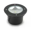 VISION-EL Spot LED Encastrable Sol Rond Gris Anthracite 3W 4500K