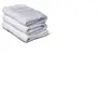 Lot de 3 serviettes - LOVELY HOME - 3 Serviettes 50 x 100 cm - Blanc