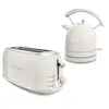 Grille-pain SWEISS + bouilloire vintage crème pack GRVKTL8