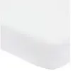 Trois Kilos Sept Drap housse en coton Blanc (40 x 80 cm)