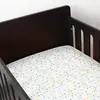 Trois Kilos Sept Drap housse en coton Feuille (70 x 140 cm)