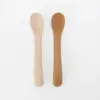 Lot de 2 cuillères en silicone Sable-Caramel