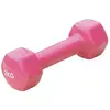 Paire d'haltères vinyle 2kg Sporti France - rose - TU