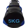 Sac de sable musculation - SPORTIFRANCE - noir - 5 kg