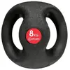 Médecine ball à double poignées Sporti France - Noir/Rouge - 8kg - Homme
