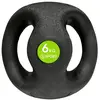 Médecine ball avec poignées 6kg - SPORTIFRANCE - vert - adulte - homme