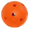 Ballon de jeu en PVC ajouré avec clochettes - Sporti France - Orange