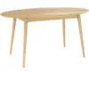 Table ovale 6 personnes en bois clair 150 cm - Eddy - Rendez-Vous Déco
