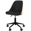 RENDEZ VOUS DECO Chaise de bureau Georges noire