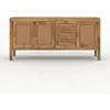 RENDEZ VOUS DECO Buffet Tiki 3 portes et 3 tiroirs en cannage