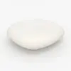 Table basse ovale en béton blanc 105 cm - Maui - Rendez-Vous Déco