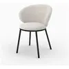 Chaises - Chaise en tissu beige -  Rendez-Vous Déco