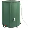 Réservoir d'eau de pluie pliable - TERRE JARDIN - 750 Litres - Vert - PVC