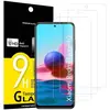MYLS Lot de 3 Verre Trempé pour Xiaomi Redmi Note 10 Note 10 5G Xiaomi...
