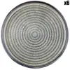 Lot De 6 Petites Assiettes En Grès Gris D17