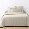 Parure de couette - UNI BP - Ivoire - 100% coton 57 fils - 260x240cm
