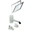 Kit ferme imposte manivelle Windy 605 blanc Souchier pour châssis abattant intérieur L.6.05m - 26812