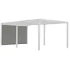 Habrita Habrita - Rideau Pour Pergola Bioclimatique Gris Per Bi R36