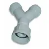 Raccord Y d'alimentation 3/4 3 voies 20-27mm pour Lave-linge BRANDT 55...