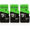 BELOVED BY WINARETTA Lot de 3 Cartes Micro Mémoire MicroSDXC SD 64 Go UHS-I, U3, C10, TF pour Drone, Dash Cam, Caméra de Sport, de Surveillance