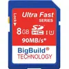 8Go 90Mo/s Ultra Rapide Carte mémoire pour Camera de Canon Digital IXU...